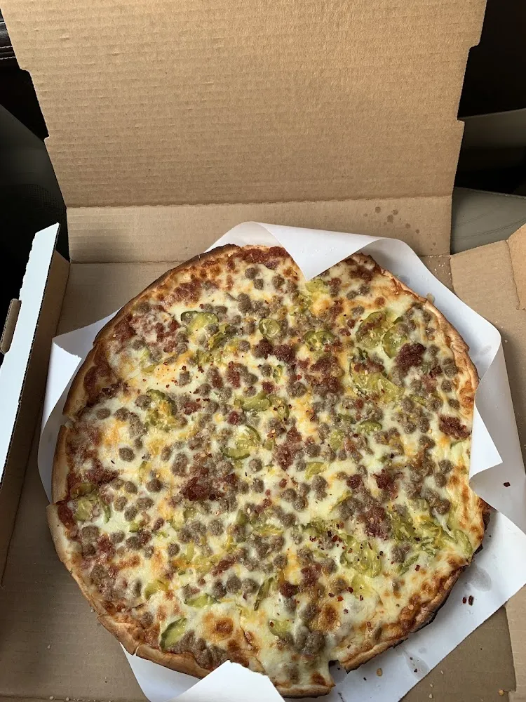 Cheeseburger Pizza