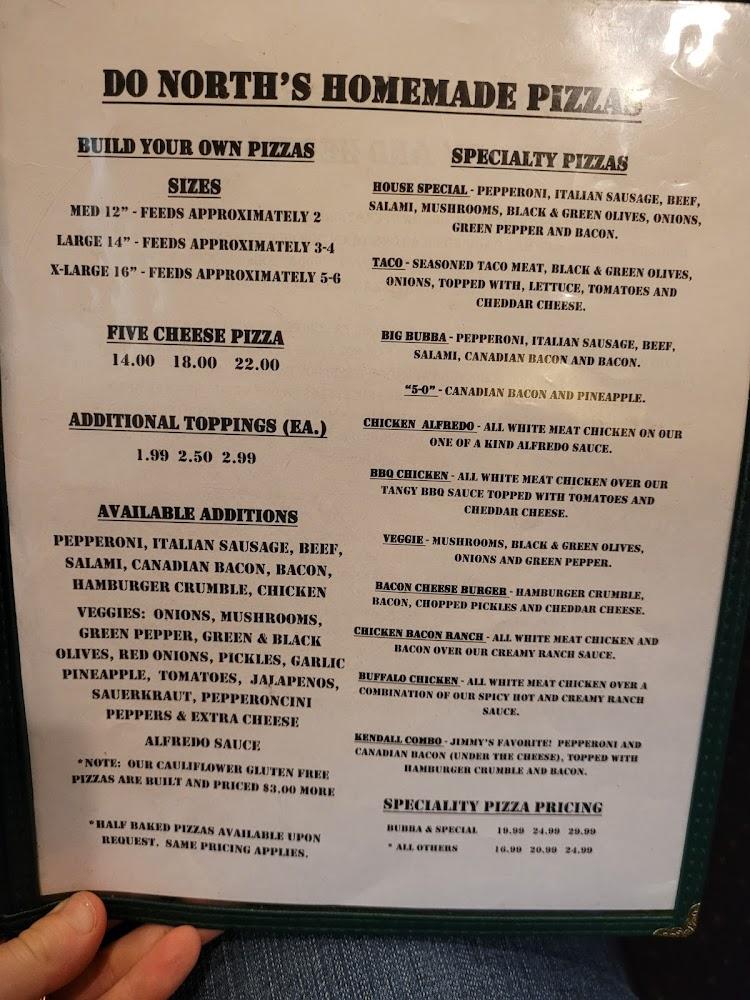 Do North Pizzeria Menu image 3